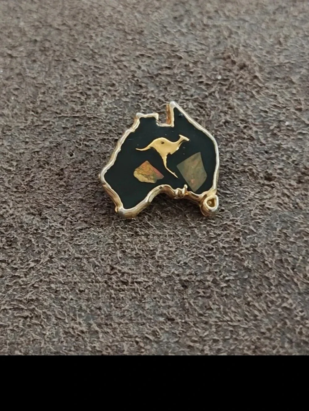 1970s/80s Australian Travel Souvenir Gold Tone Pin/Brooch.
